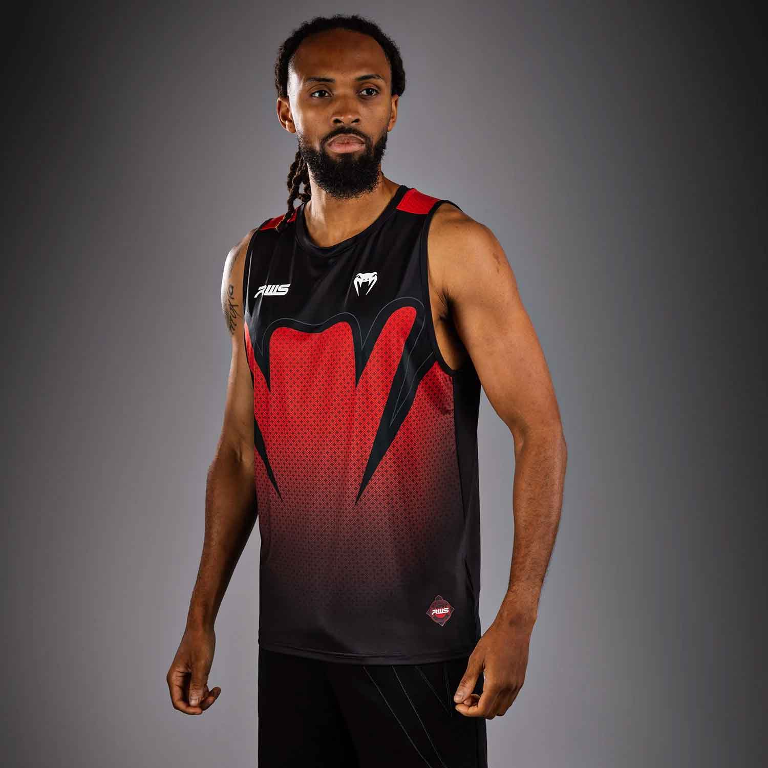Venum x RWS 2.0 Men’s Dry-Tech Tank Top／ヴェナム×ラジャダムナン・ワールド・シリーズ 2.0 ドライテック タンクトップ（黒）