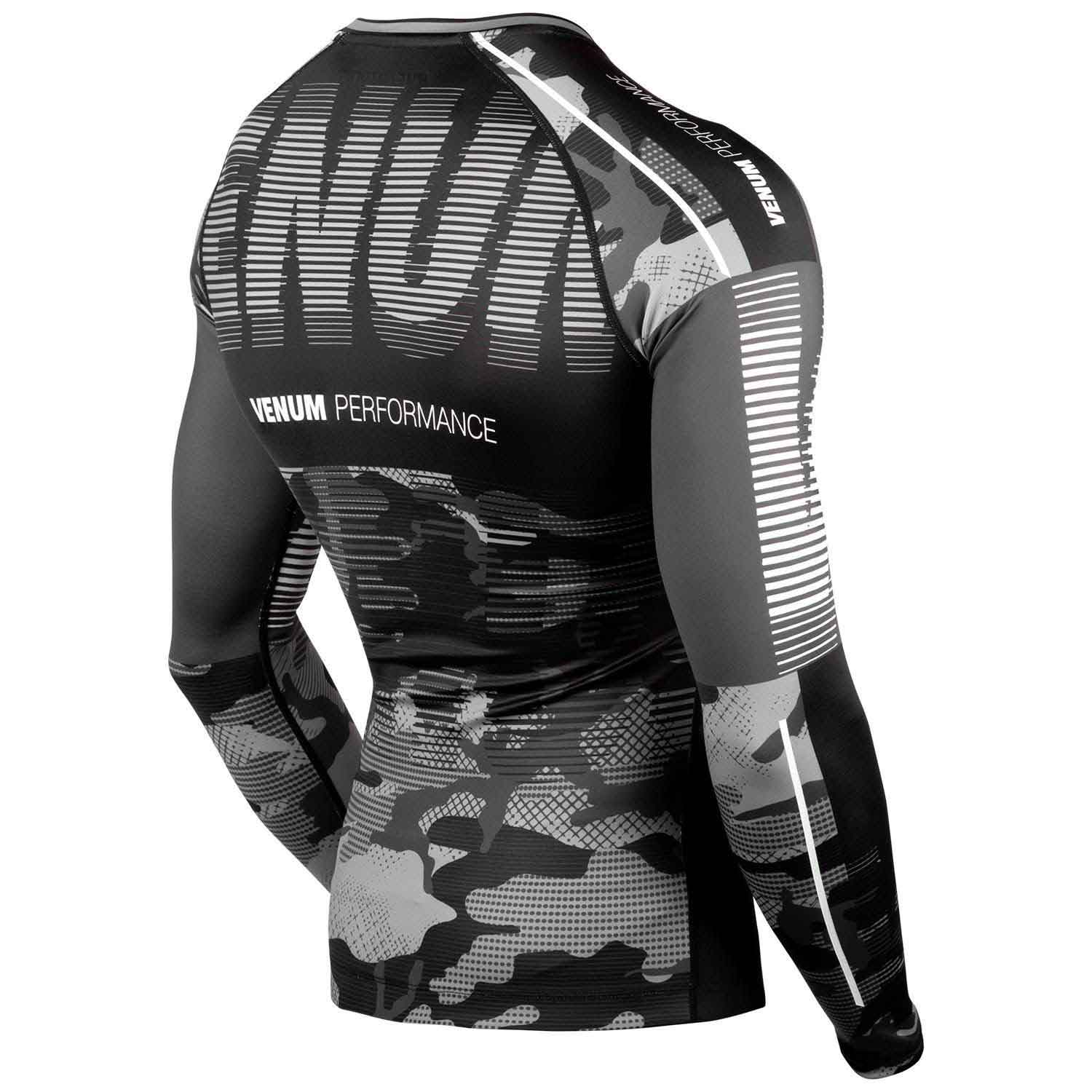 VENUM／ヴェナム　ラッシュガード　　TACTICAL RASHGUARD LONG SLEEVES／タクティカル ラッシュガード ロングスリーブ（アーバンカモ／白）