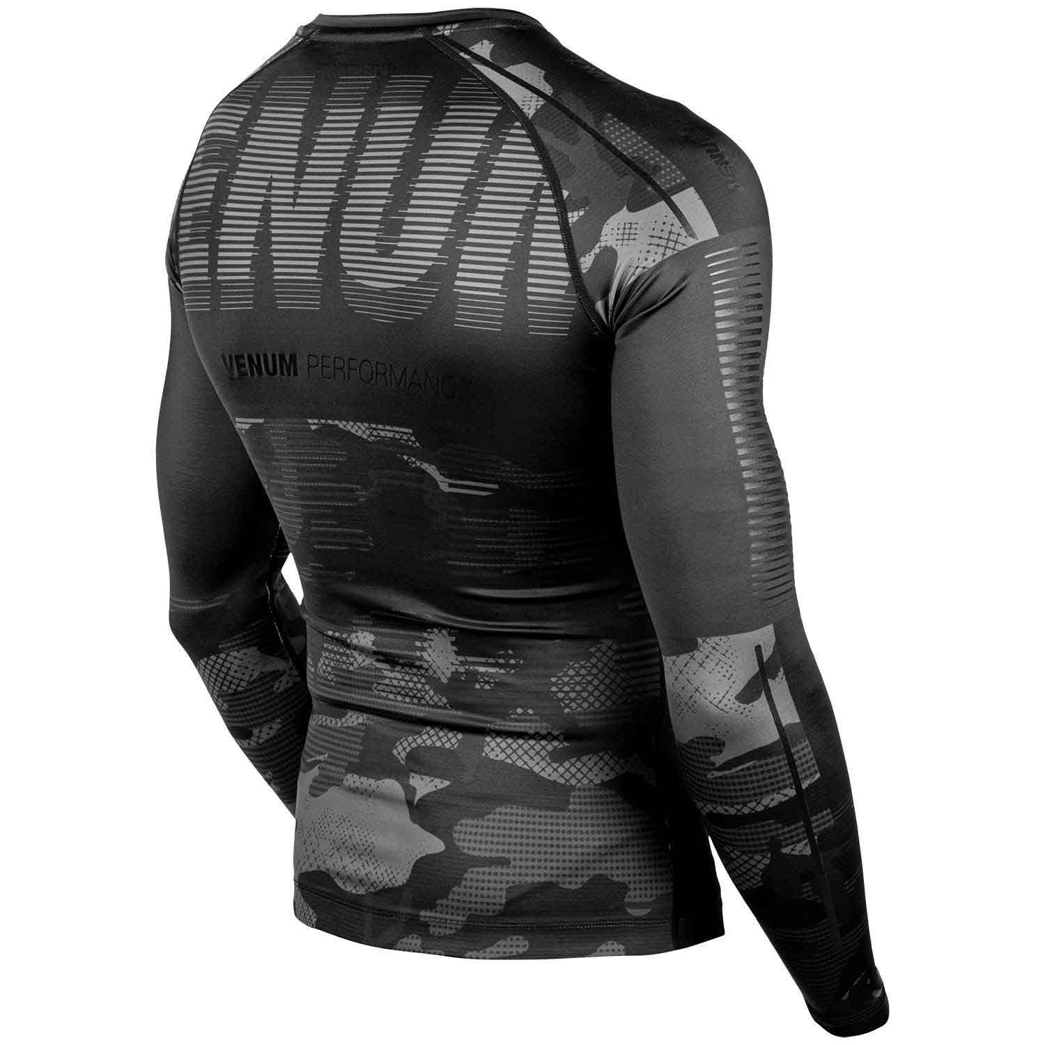 VENUM／ヴェナム　ラッシュガード　　TACTICAL RASHGUARD LONG SLEEVES／タクティカル ラッシュガード ロングスリーブ（アーバンカモ／黒）