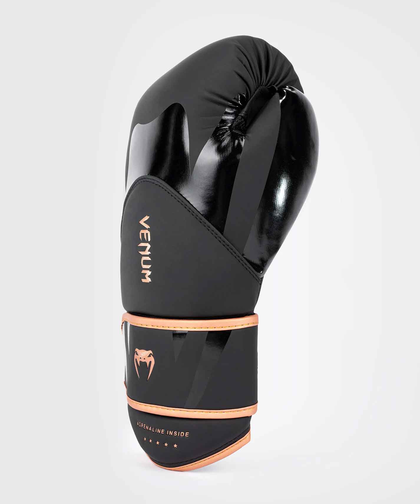 VENUM／ヴェナム　ボクシンググローブ　　Challenger 4.0 Boxing Gloves／チャレンジャー4.0 ボクシンググローブ（黒／ブロンズ）
