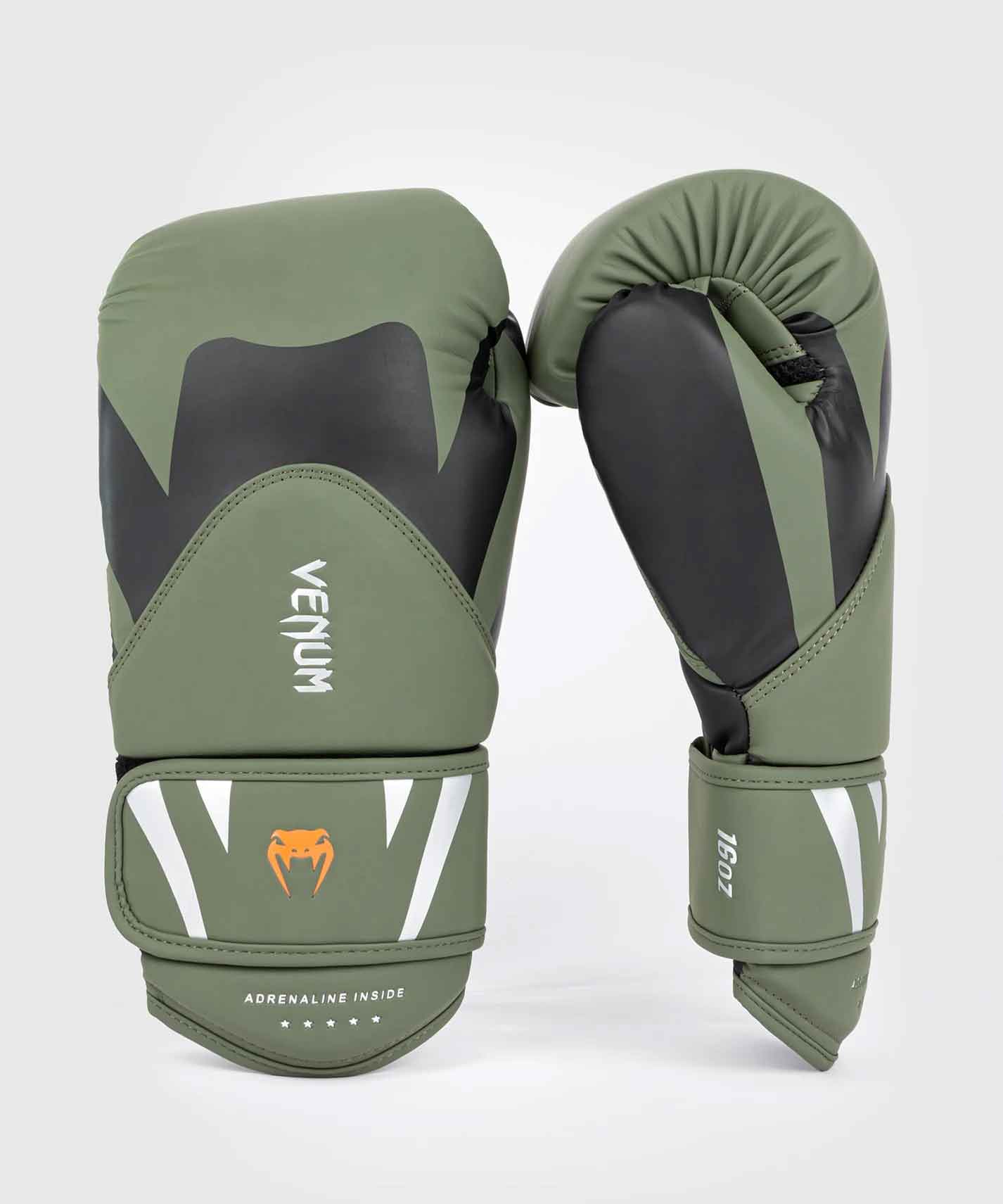 VENUM／ヴェナム　ボクシンググローブ　　Challenger 4.0 Boxing Gloves／チャレンジャー4.0 ボクシンググローブ（カーキ／黒）