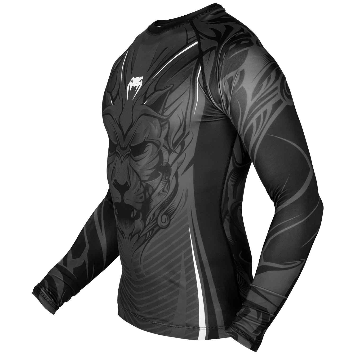 VENUM／ヴェナム　ラッシュガード　　BLOODY ROAR RASHGUARD - LONG／ブラッディロア ラッシュガード ロング（グレー／黒）