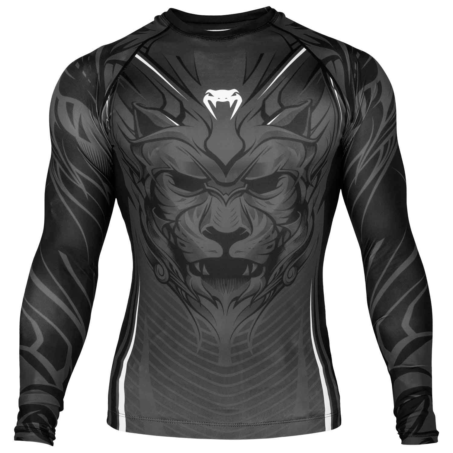 BLOODY ROAR RASHGUARD - LONG／ブラッディロア ラッシュガード ロング（グレー／黒）