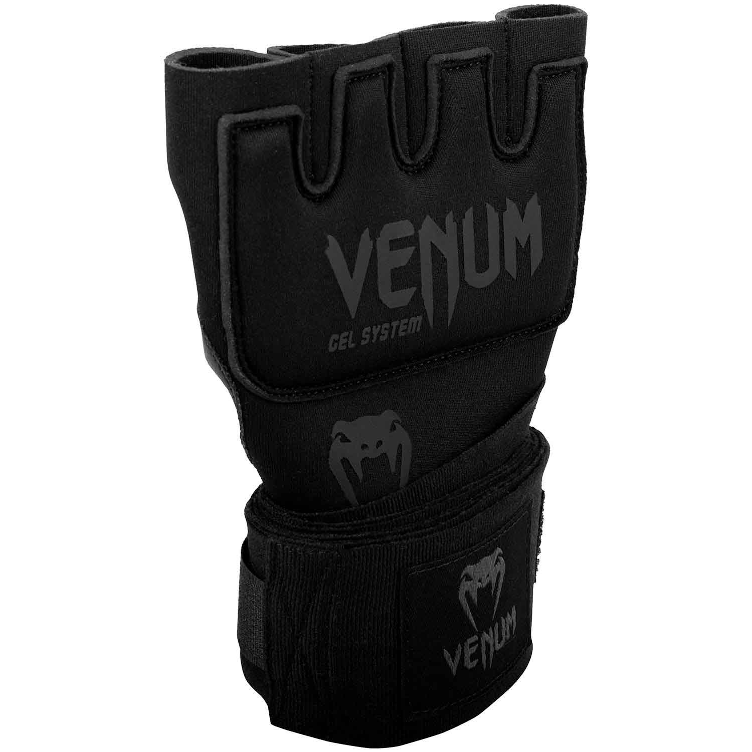 VENUM／ヴェナム　アクセサリー　VENUM WOMEN／レディース　アクセサリー　　KONTACT GEL GLOVE WRAPS／コンタクト ジェル・グローブラップ（黒／黒）