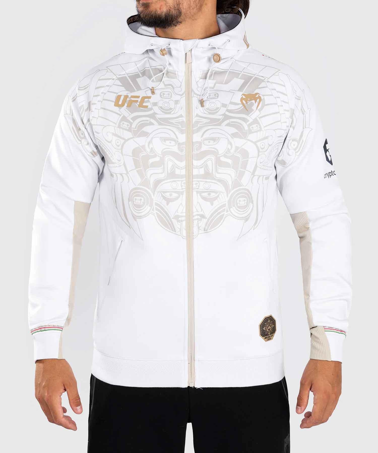 限定版Noche UFC By Venum Authentic Fight Night Men’s Walkout Hoodie／ノーチェ UFC by ヴェナム オーセンティック ファイトナイト メンズ ウォークアウトフーディー（白）