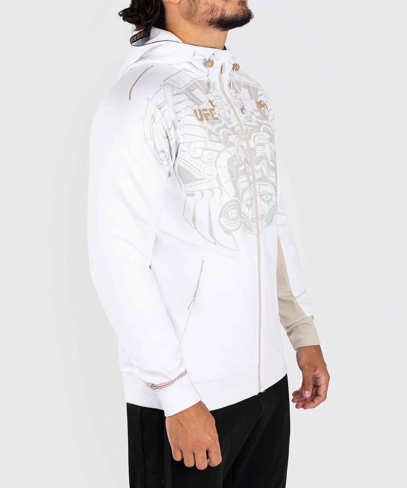 VENUM／ヴェナム　パーカー（フーディー）　　限定版Noche UFC By Venum Authentic Fight Night Men’s Walkout Hoodie／ノーチェ UFC by ヴェナム オーセンティック ファイトナイト メンズ ウォークアウトフーディー（白）