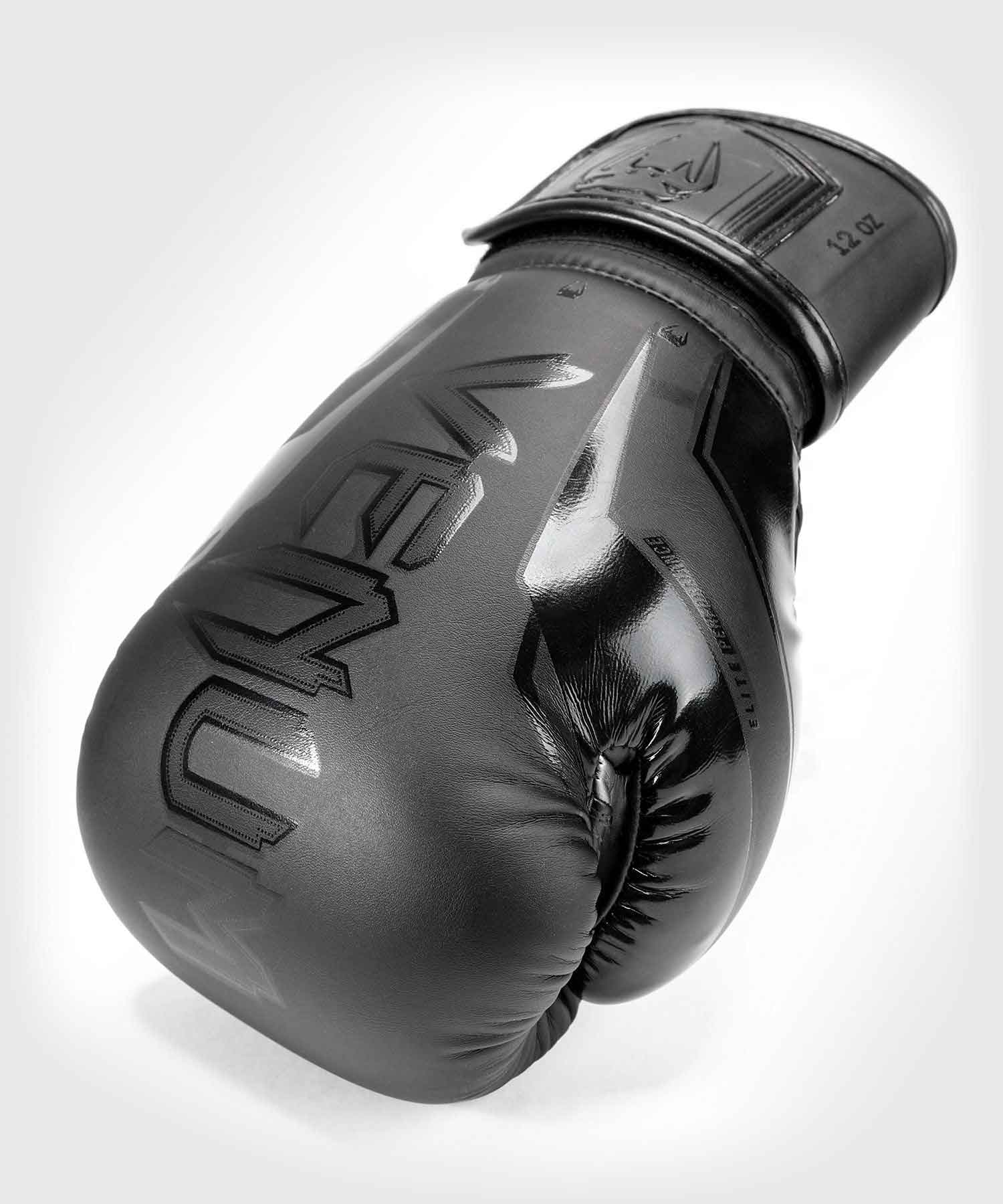 VENUM／ヴェナム　ボクシンググローブ　　ELITE EVO BOXING GLOVES／エリート エヴォ ボクシンググローブ（マットブラック）