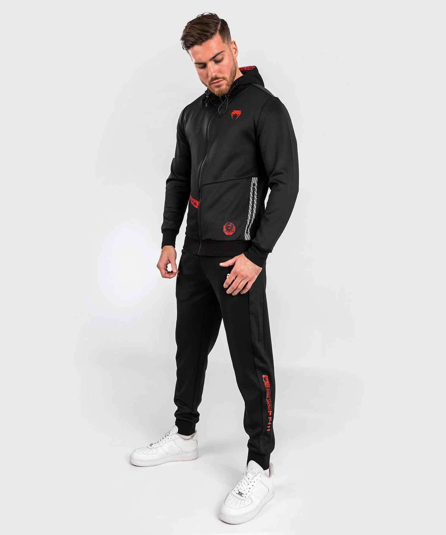 VENUM／ヴェナム　パーカー（フーディー）　　UFC Adrenaline by Venum Fight Week Men’s Zip Hoodie／UFC アドレナリン by ヴェナム ファイトウィーク メンズ ジップフーディ（黒）