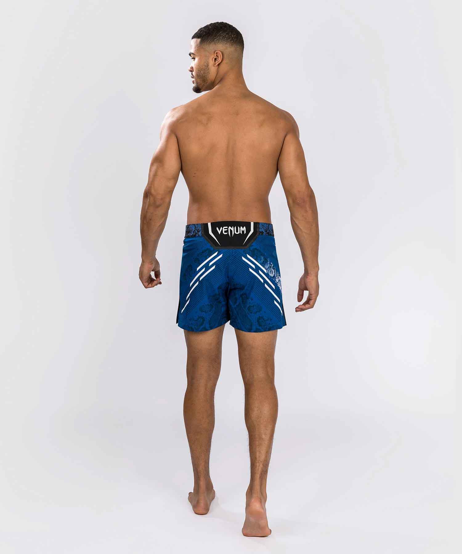 VENUM／ヴェナム　ファイトショーツ　　UFC Adrenaline by Venum Authentic Fight Night Men's Fight Short - Short Fit／UFC アドレナリン by ヴェナム オーセンティック ファイトナイト メンズ ファイトショーツ ショートフィット（ブルー）