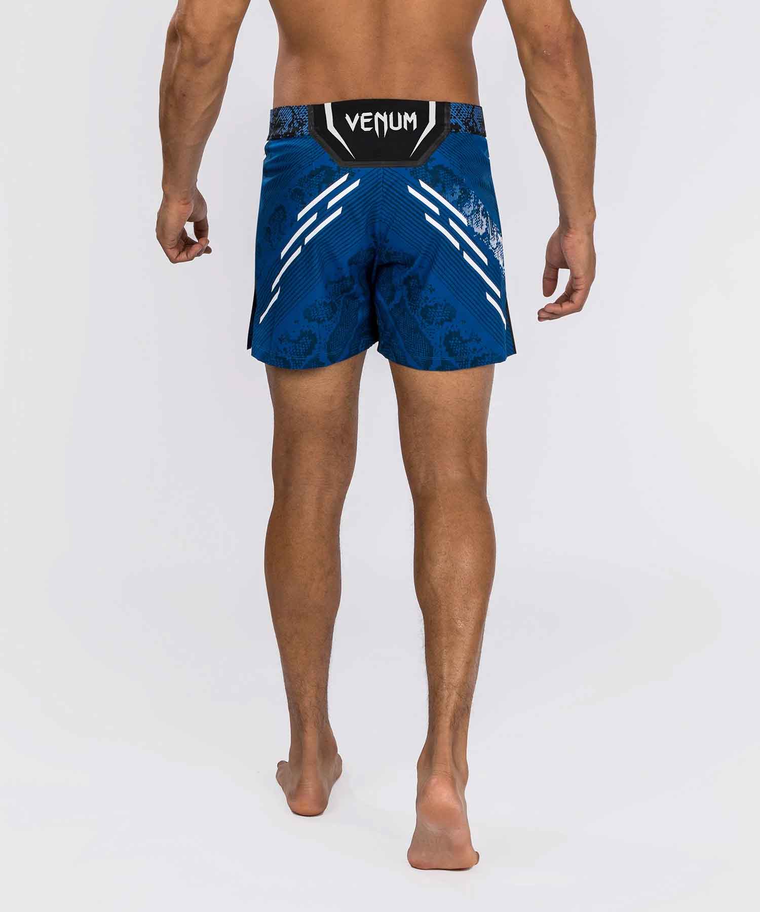 VENUM／ヴェナム　ファイトショーツ　　UFC Adrenaline by Venum Authentic Fight Night Men's Fight Short - Short Fit／UFC アドレナリン by ヴェナム オーセンティック ファイトナイト メンズ ファイトショーツ ショートフィット（ブルー）