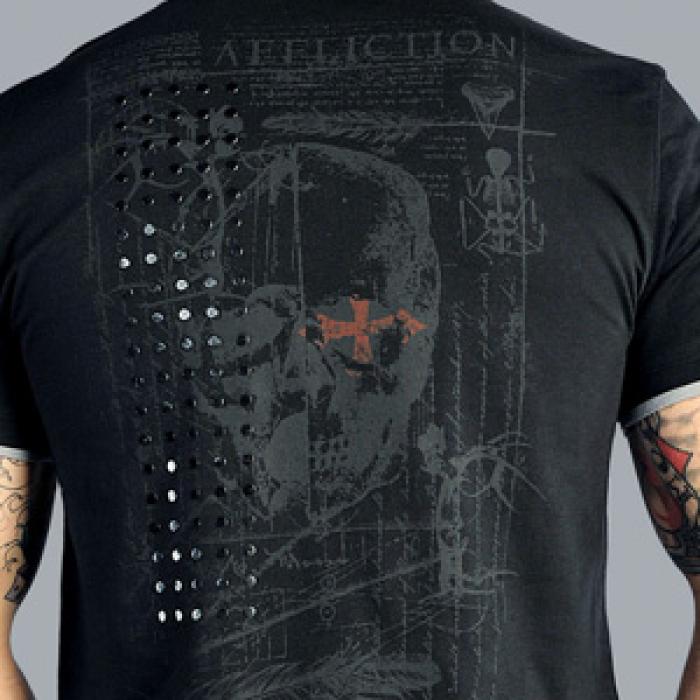Affliction／アフリクション　ポロシャツ　　Vaporize（黒）