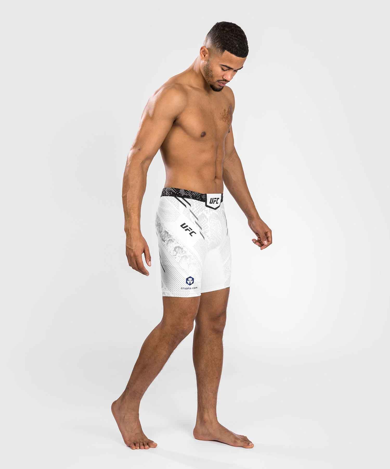 VENUM／ヴェナム　コンプレッション・バーリトゥードショーツ　　UFC Adrenaline by Venum Authentic Fight Night Men’s Vale Tudo Short／UFC アドレナリン by ヴェナム オーセンティック ファイトナイト メンズ バーリトゥードショーツ（白）