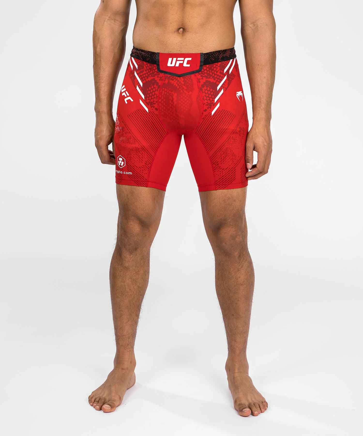 UFC Adrenaline by Venum Authentic Fight Night Men’s Vale Tudo Short／UFC アドレナリン by ヴェナム オーセンティック ファイトナイト メンズ バーリトゥードショーツ（レッド）