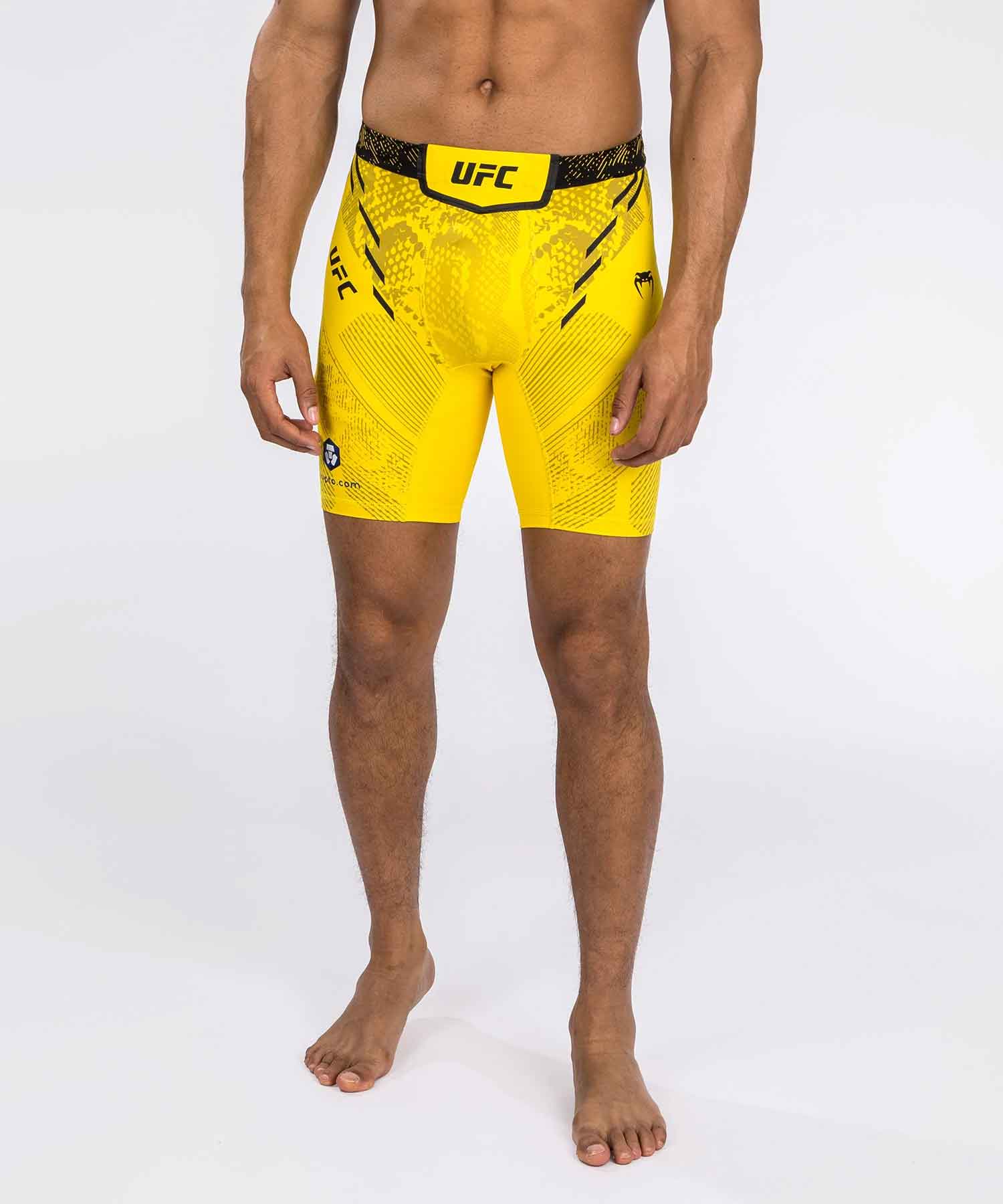 VENUM／ヴェナム　コンプレッション・バーリトゥードショーツ　　UFC Adrenaline by Venum Authentic Fight Night Men’s Vale Tudo Short／UFC アドレナリン by ヴェナム オーセンティック ファイトナイト メンズ バーリトゥードショーツ（イエロー）