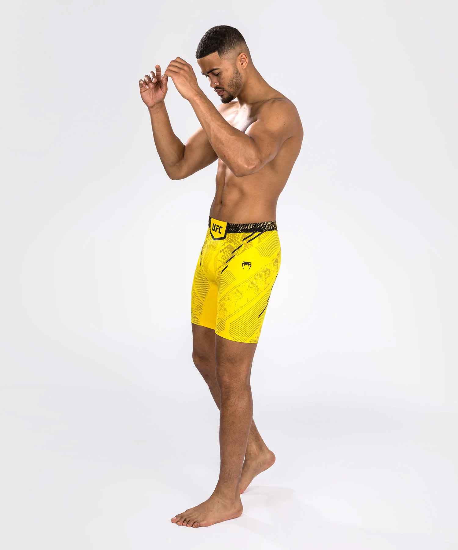 VENUM／ヴェナム　コンプレッション・バーリトゥードショーツ　　UFC Adrenaline by Venum Authentic Fight Night Men’s Vale Tudo Short／UFC アドレナリン by ヴェナム オーセンティック ファイトナイト メンズ バーリトゥードショーツ（イエロー）