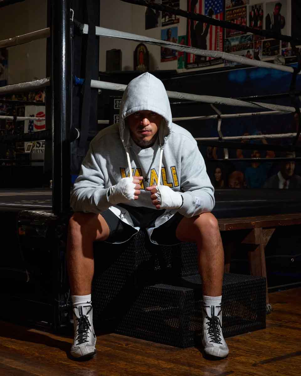 RVCA／ルーカ（ルカ）　パーカー　　VA X ALI HOODIE／VA×（モハメド）アリ フーディ