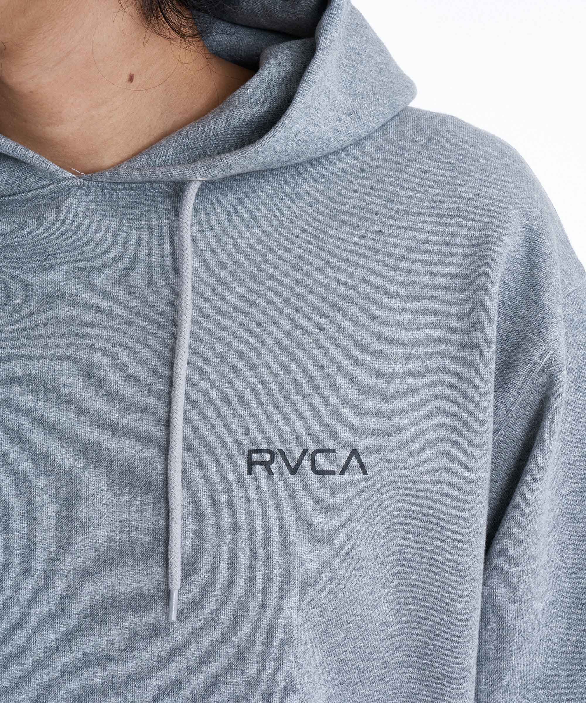 RVCA／ルーカ（ルカ）　パーカー　　RVCA×EVERLAST HOODIE／RVCA×エバーラスト フーディ（ヘザーグレー）