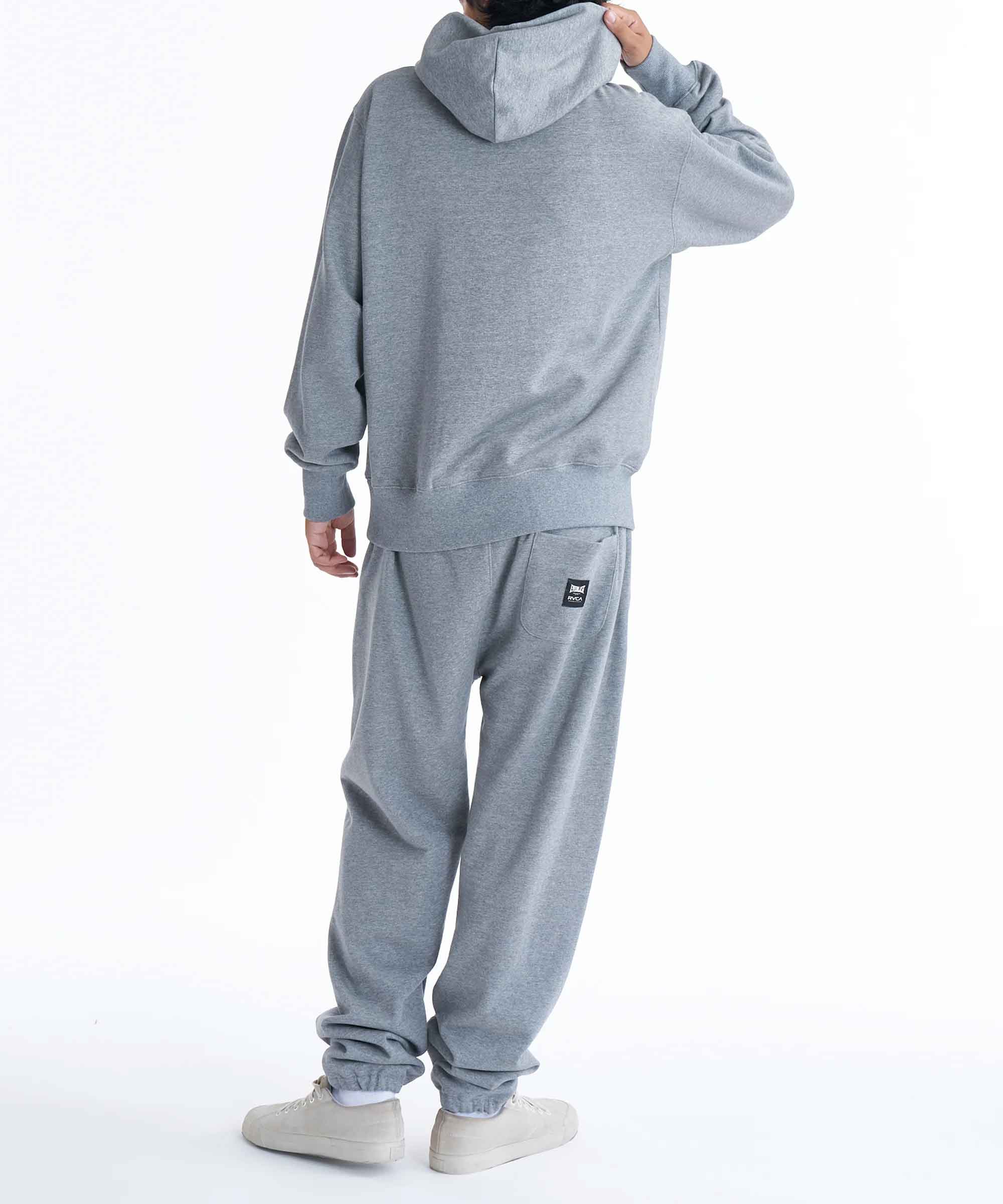 RVCA／ルーカ（ルカ）　スウェットパンツ　　RVCA×EVERLAST SWEAT PANTS／RVCA×エバーラスト スウェットパンツ（セットアップボトムス）ヘザーグレー