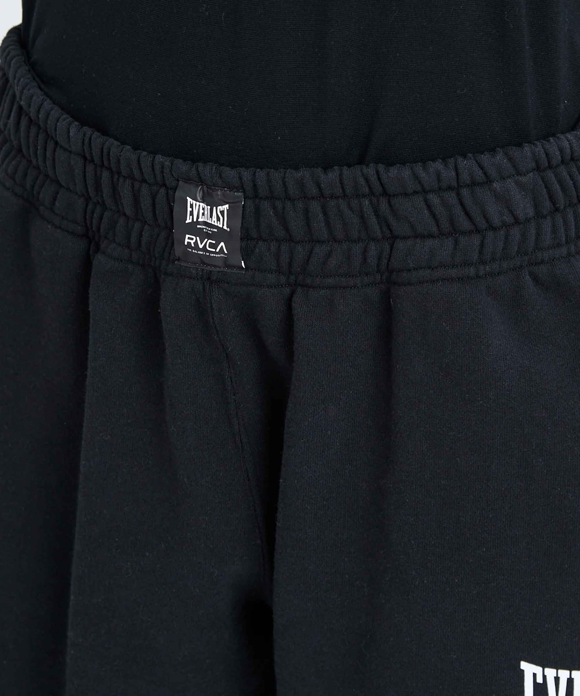 RVCA／ルーカ（ルカ）　ショーツ　　RVCA×EVERLAST SHORTS／RVCA×エバーラスト ショートパンツ（黒）