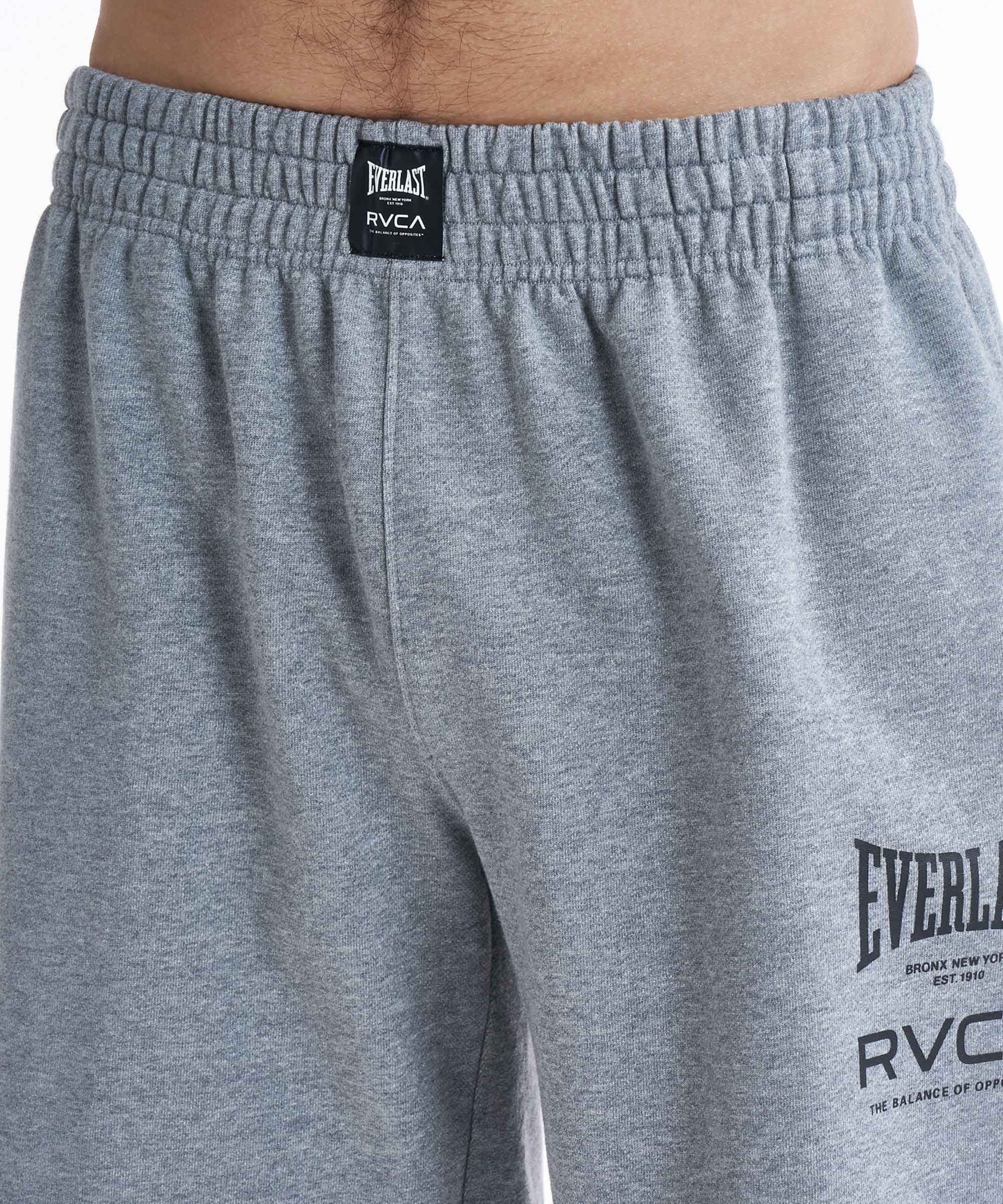 RVCA／ルーカ（ルカ）　ショーツ　　RVCA×EVERLAST SHORTS／RVCA×エバーラスト ショートパンツ（ヘザーグレー）