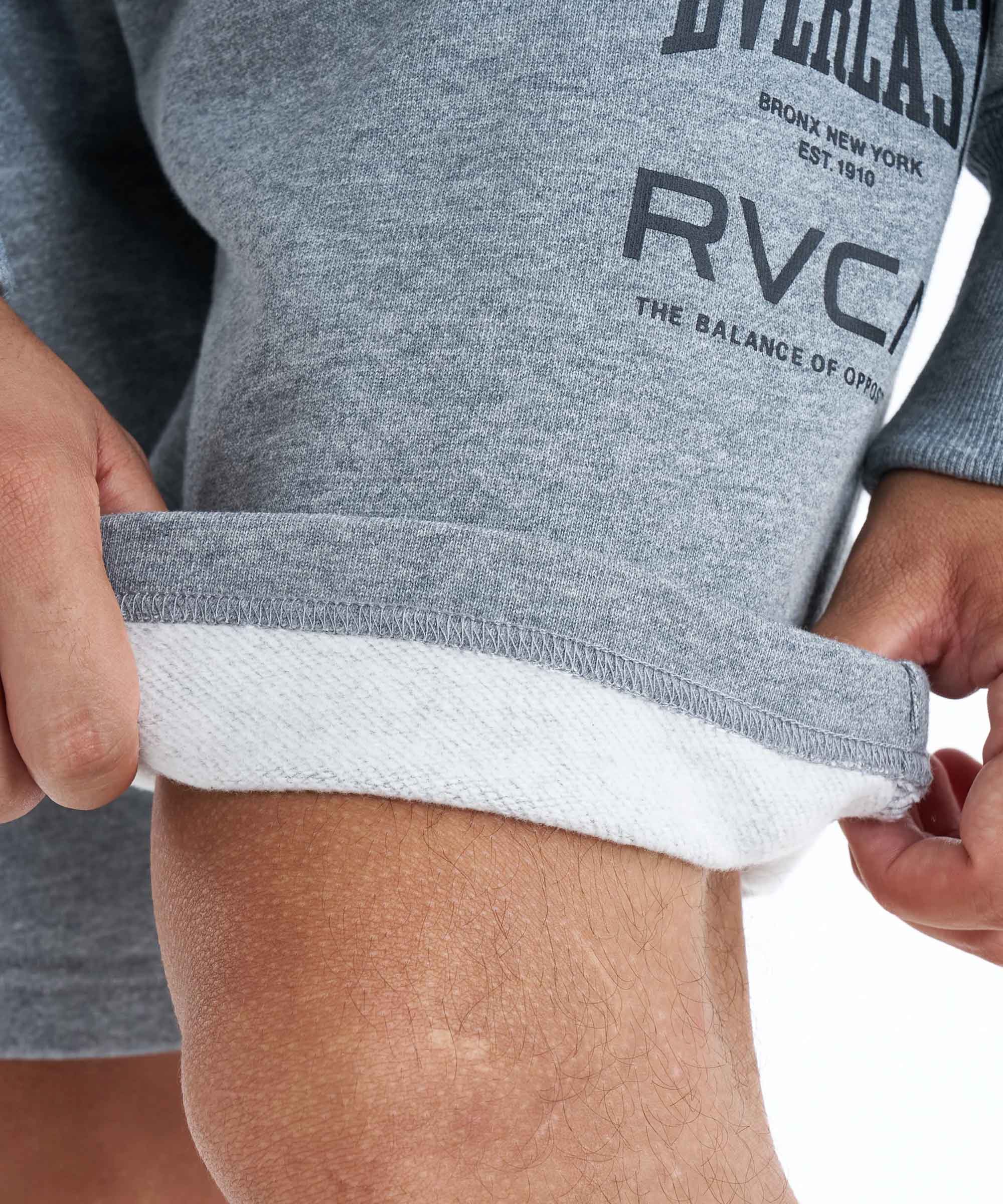 RVCA／ルーカ（ルカ）　ショーツ　　RVCA×EVERLAST SHORTS／RVCA×エバーラスト ショートパンツ（ヘザーグレー）