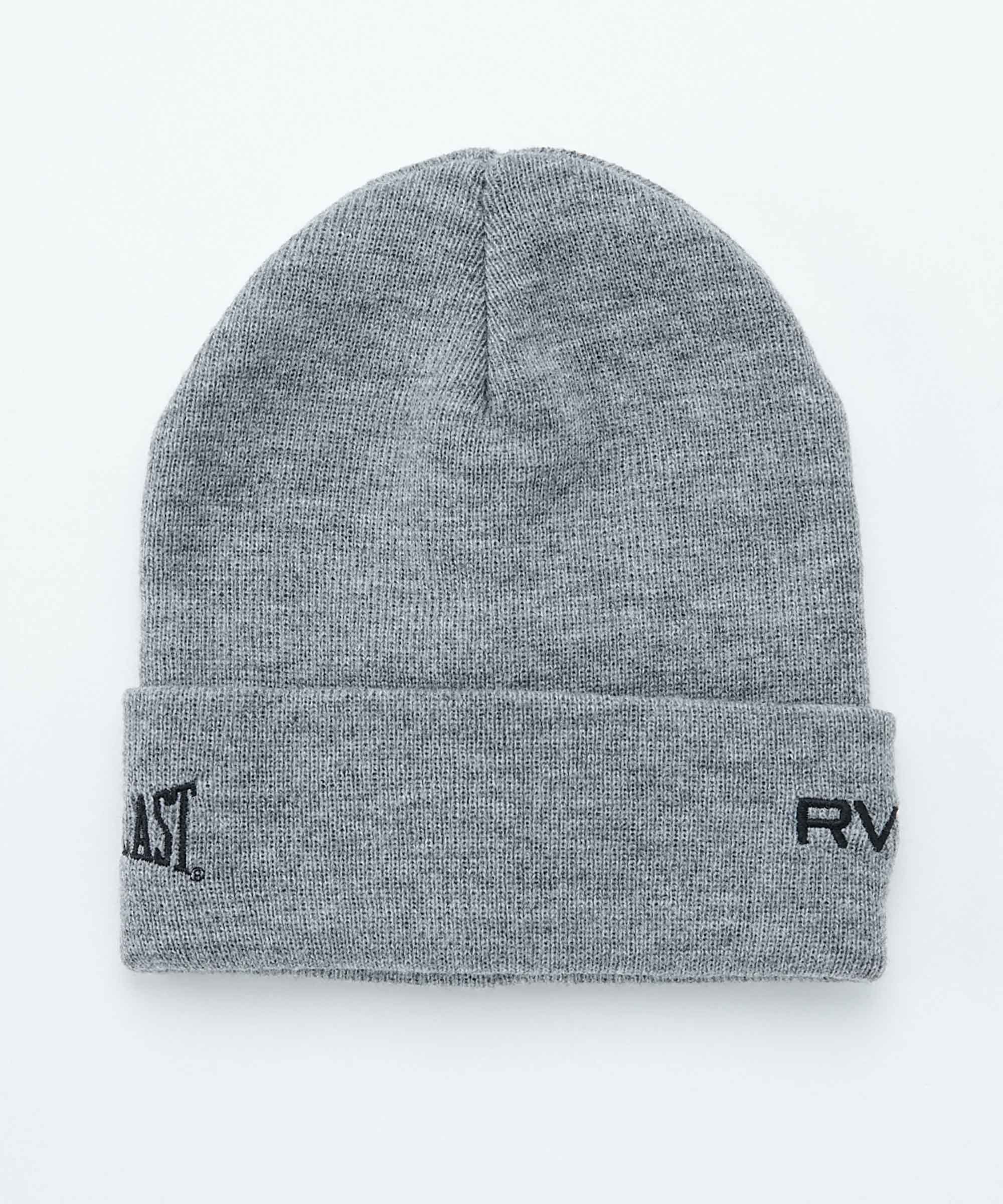 RVCA／ルーカ（ルカ）　ビーニー　　RVCA×EVERLAST BEANIE／RVCA×エバーラスト ビーニー（ヘザーグレー）