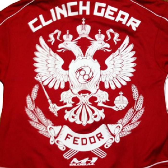 Clinch Gear／クリンチギア　ジャケット　　エメリヤーエンコ・ヒョードル パフォーマンス・ジャケット（赤）