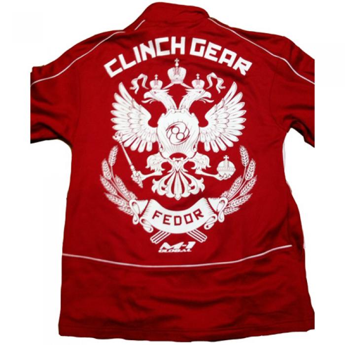 Clinch Gear／クリンチギア　ジャケット　　エメリヤーエンコ・ヒョードル パフォーマンス・ジャケット（赤）