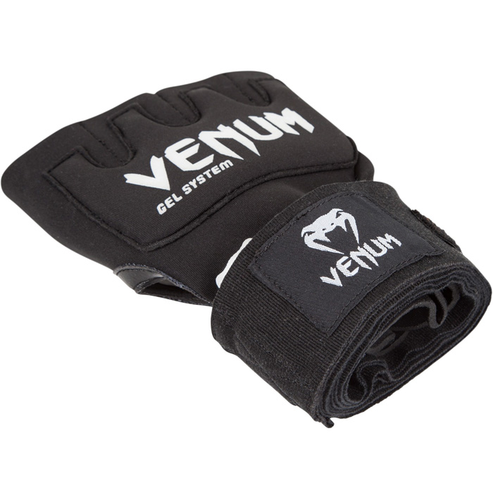 VENUM／ヴェナム　アクセサリー　VENUM WOMEN／レディース　アクセサリー　　KONTACT GEL GLOVE WRAPS／コンタクト ジェル・グローブラップ（黒）