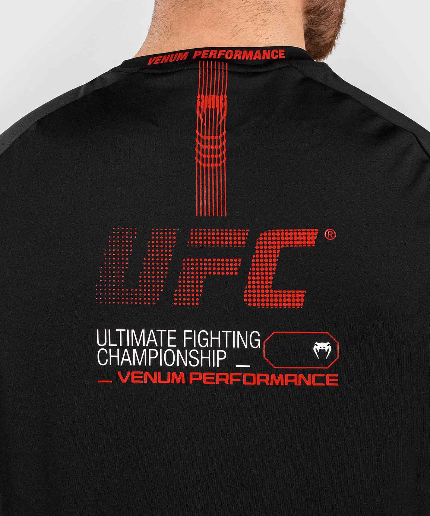 VENUM／ヴェナム　Tシャツ　　UFC Autenthic Adrenaline Fight Week By Venum Men's Dry Tech T-shirt／UFC オーセンティック アドレナリン ファイトウィーク by ヴェナム メンズ ドライテックTシャツ（黒）