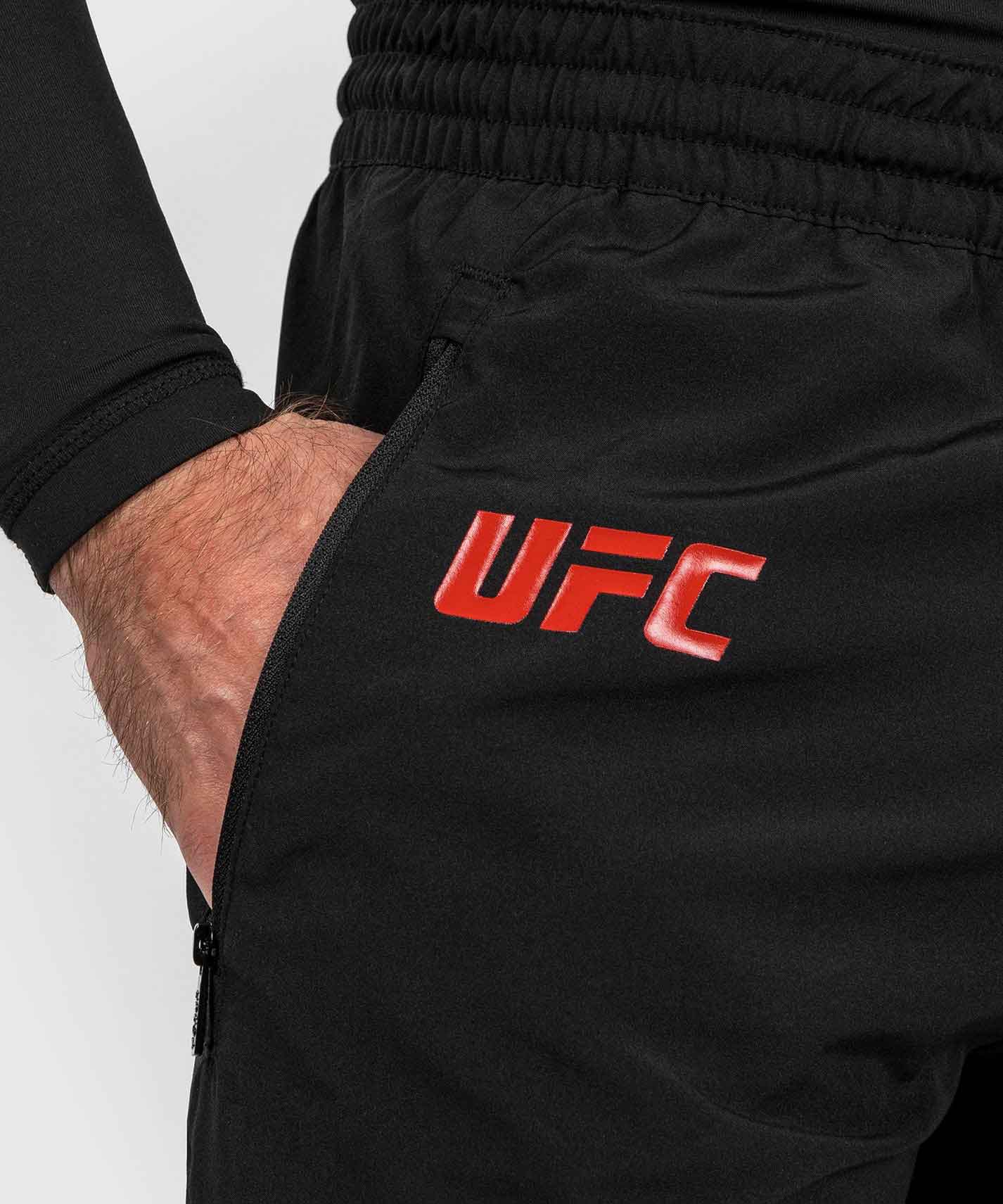 VENUM／ヴェナム　トレーニング・フィットネスショーツ　　UFC Autenthic Adrenaline Fight Week By Venum Men'S Training Short／UFC オーセンティック アドレナリン ファイトウィーク by ヴェナム メンズ トレーニングショーツ（黒）