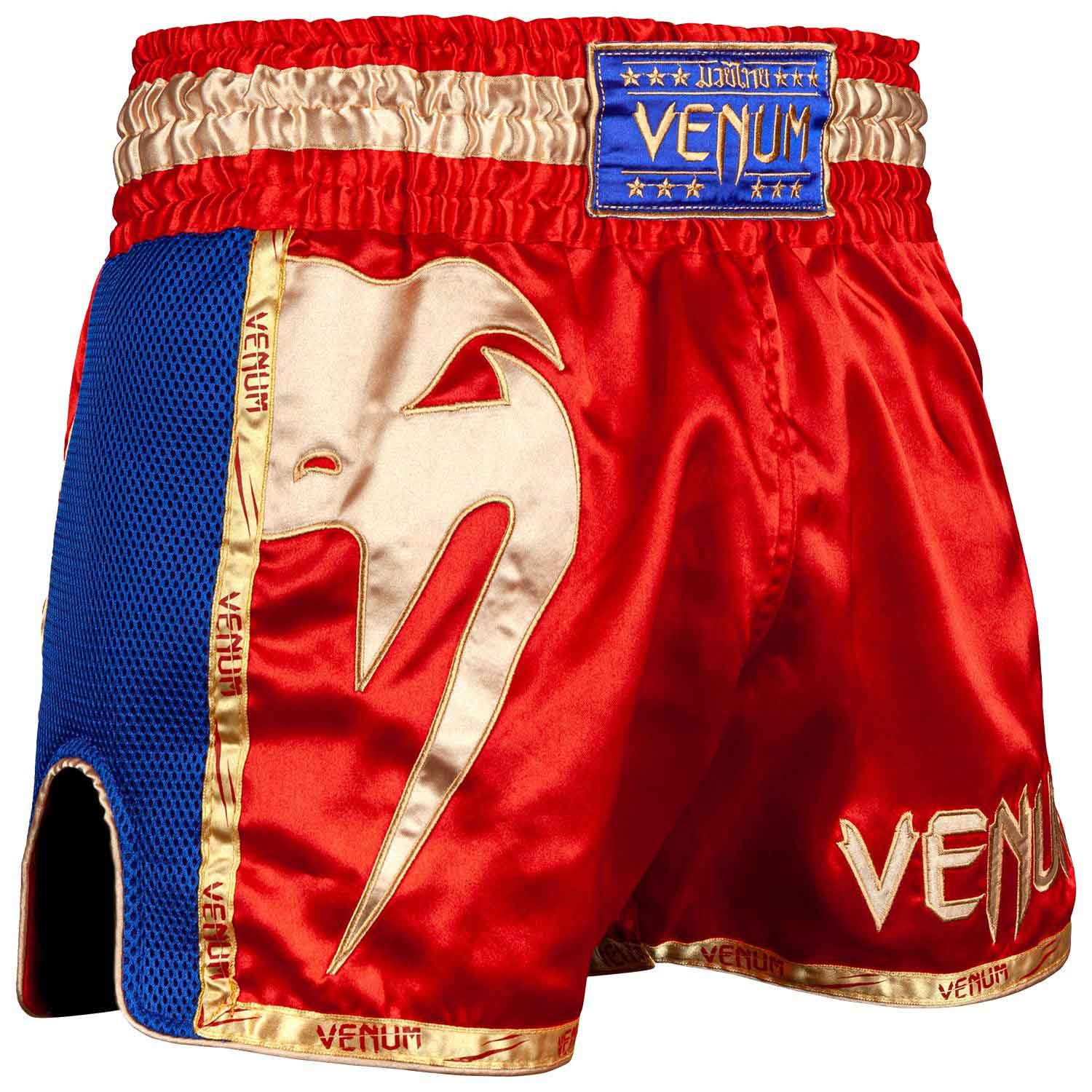 VENUM／ヴェナム　ムエタイショーツ　　GIANT MUAY THAI SHORTS／ジャイアント ムエタイショーツ（レッド／ゴールド／ブルー）