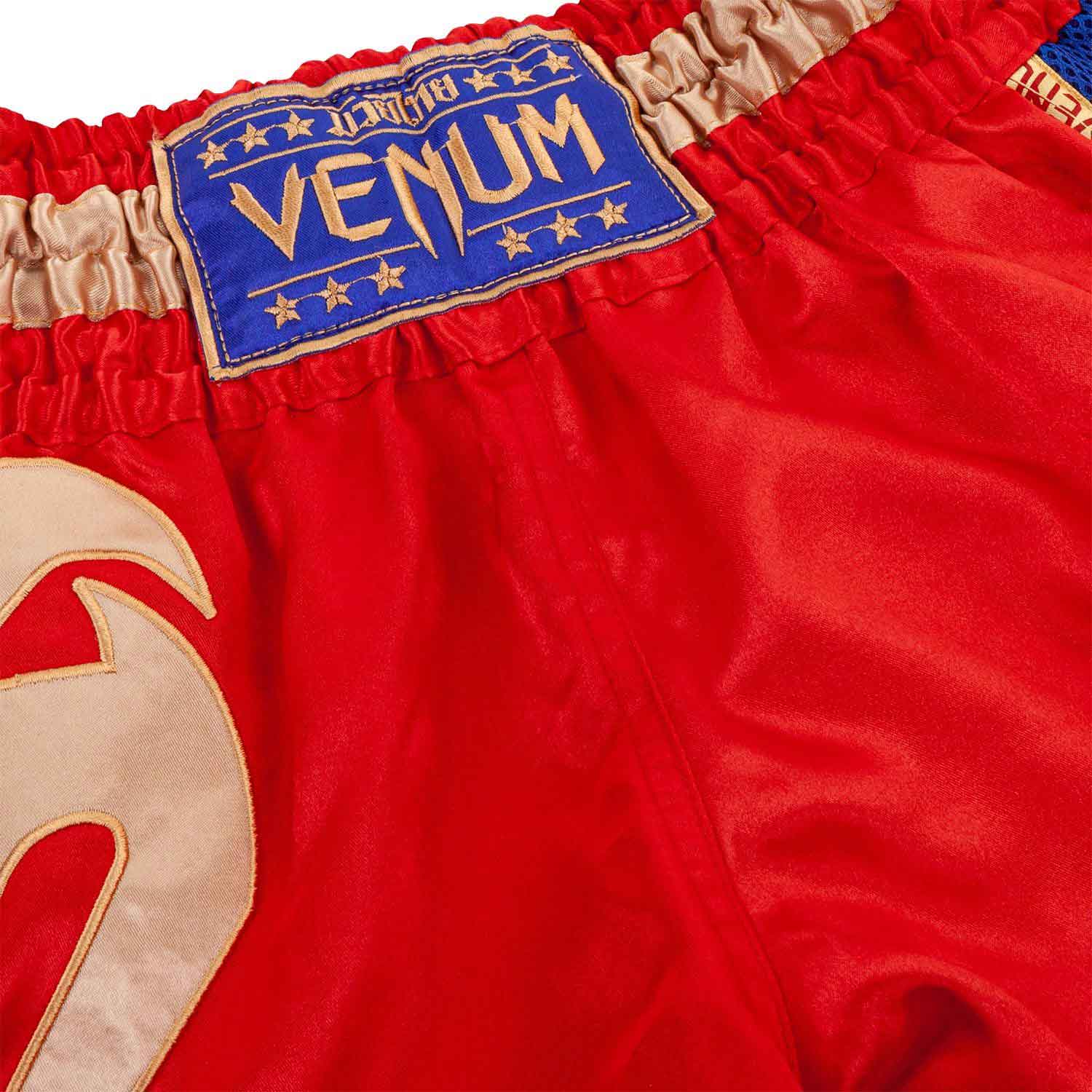 VENUM／ヴェナム　ムエタイショーツ　　GIANT MUAY THAI SHORTS／ジャイアント ムエタイショーツ（レッド／ゴールド／ブルー）