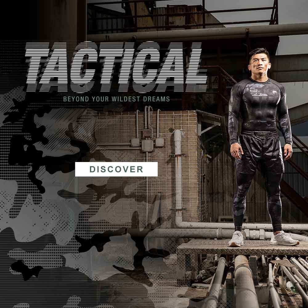 VENUM／ヴェナム　ラッシュガード　　TACTICAL RASHGUARD LONG SLEEVES／タクティカル ラッシュガード ロングスリーブ（アーバンカモ／黒）