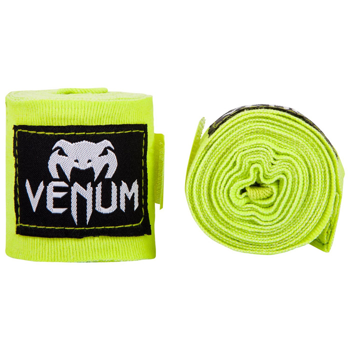 VENUM／ヴェナム　アクセサリー　VENUM WOMEN／レディース　アクセサリー　　KONTACT BOXING HANDWRAPS／コンタクト ボクシング ハンドラップ（バンテージ）ネオイエロー