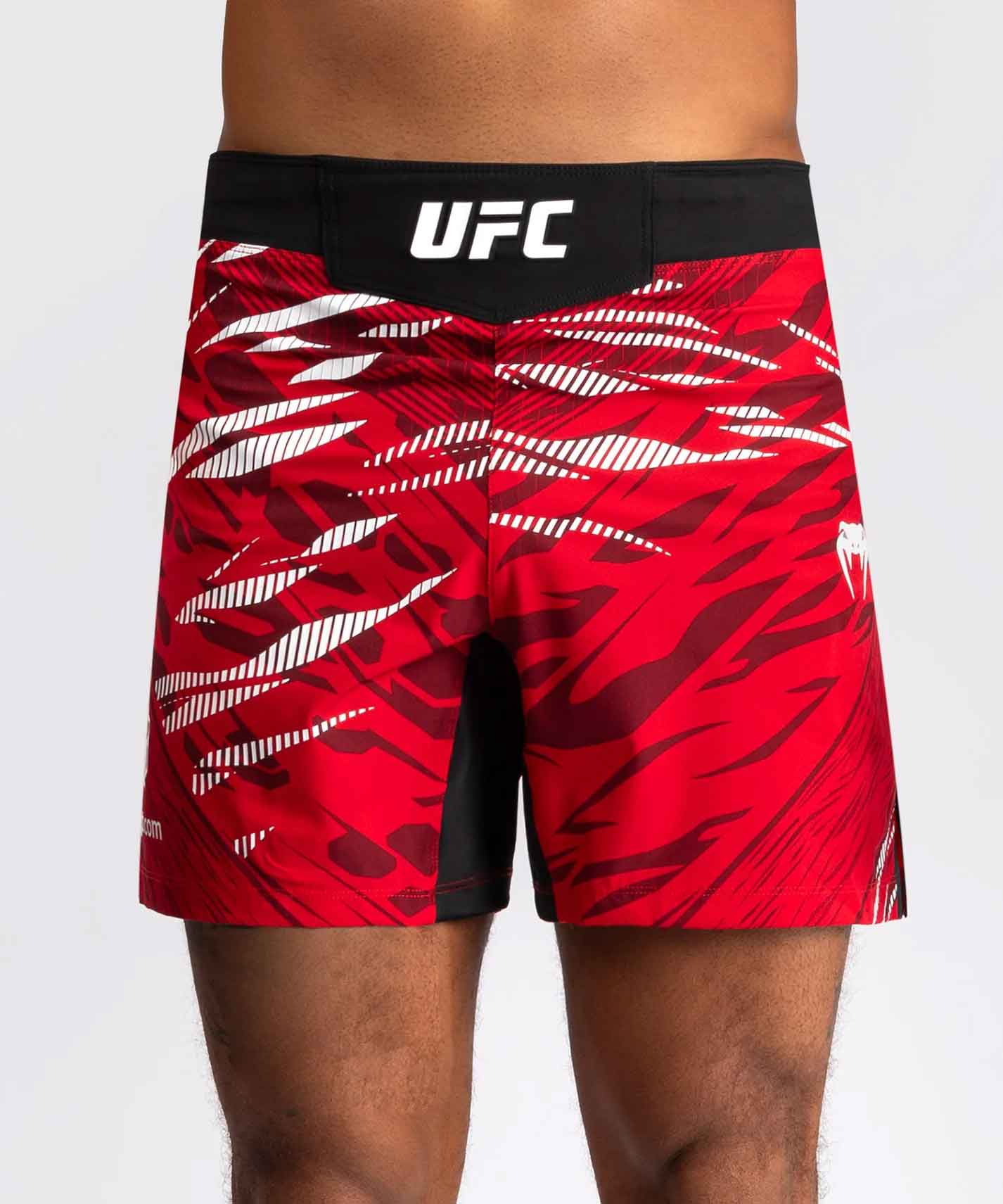 VENUM／ヴェナム　ファイトショーツ　　UFC Fusion by Venum Authentic Fight Night Men’s Fight Short Short Fit／UFC フュージョン by ヴェナム オーセンティック ファイトナイト メンズ ファイトショーツ ショートフィット（レッド）