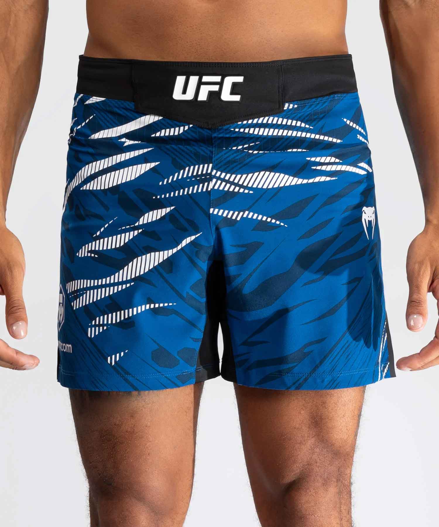 VENUM／ヴェナム　ファイトショーツ　　UFC Fusion by Venum Authentic Fight Night Men’s Fight Short Short Fit／UFC フュージョン by ヴェナム オーセンティック ファイトナイト メンズ ファイトショーツ ショートフィット（ブルー）