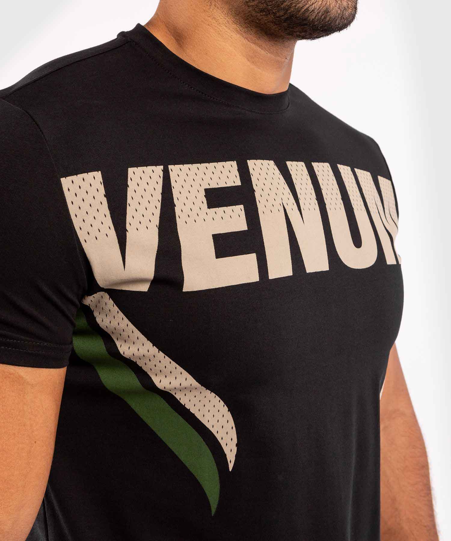 VENUM／ヴェナム　Tシャツ　　VENUM×ONE FC IMPACT T-SHIRT／VENUM×ONE FC インパクトTシャツ（黒／カーキ）