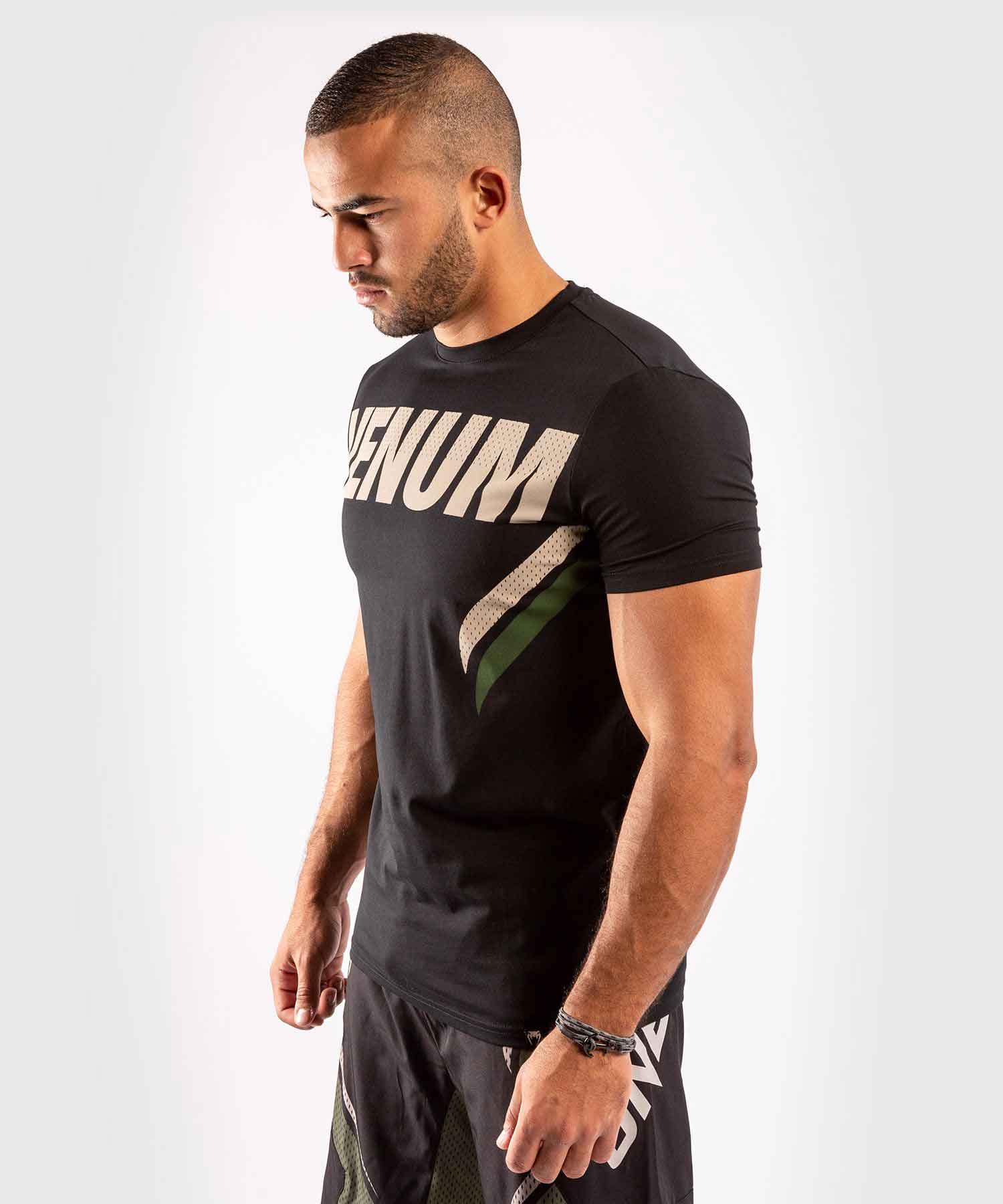 VENUM／ヴェナム　Tシャツ　　VENUM×ONE FC IMPACT T-SHIRT／VENUM×ONE FC インパクトTシャツ（黒／カーキ）