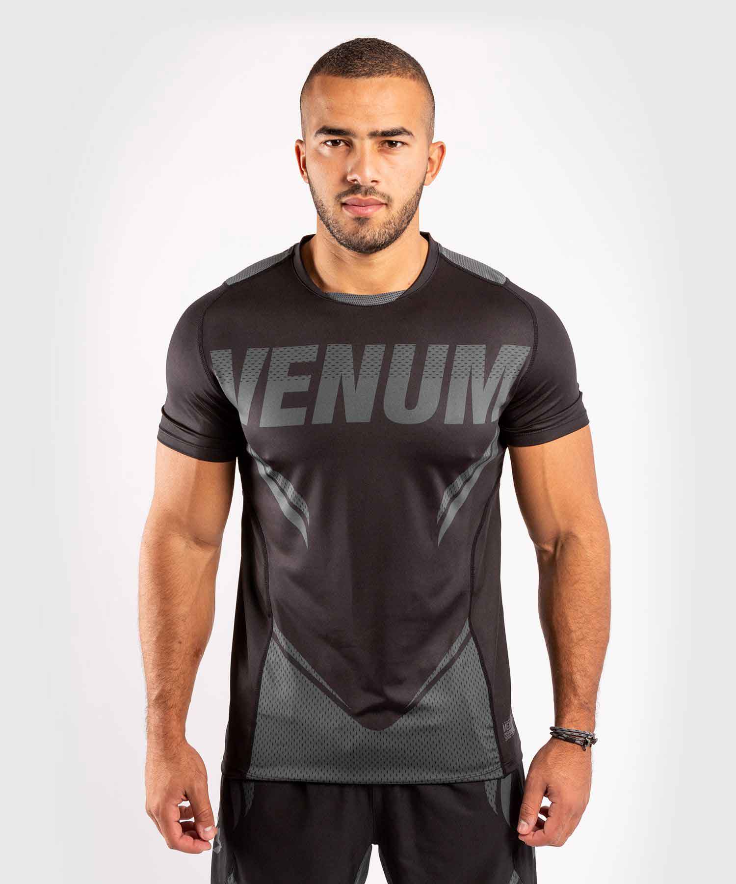 VENUM／ヴェナム　Tシャツ　　VENUM×ONE FC IMPACT DRY TECH T-SHIRT／VENUM×ONE FC インパクト ドライテックTシャツ（黒／グレー）