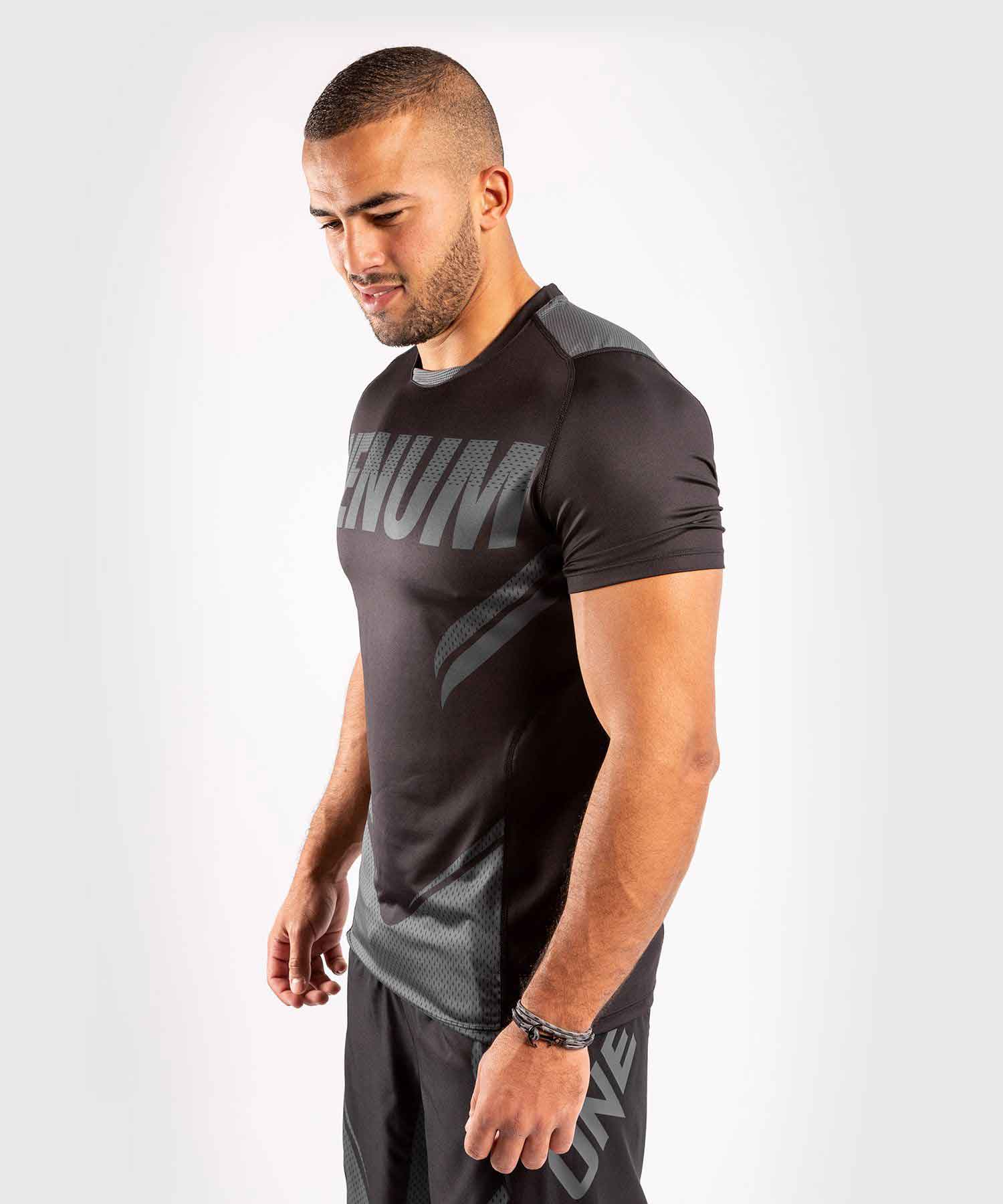 VENUM／ヴェナム　Tシャツ　　VENUM×ONE FC IMPACT DRY TECH T-SHIRT／VENUM×ONE FC インパクト ドライテックTシャツ（黒／グレー）