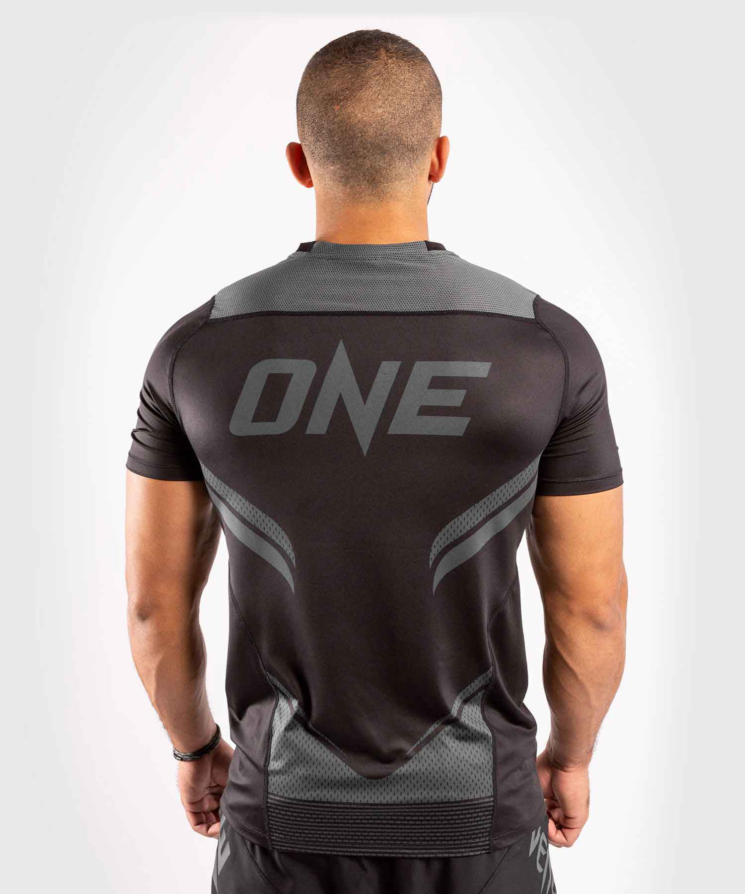 VENUM／ヴェナム　Tシャツ　　VENUM×ONE FC IMPACT DRY TECH T-SHIRT／VENUM×ONE FC インパクト ドライテックTシャツ（黒／グレー）