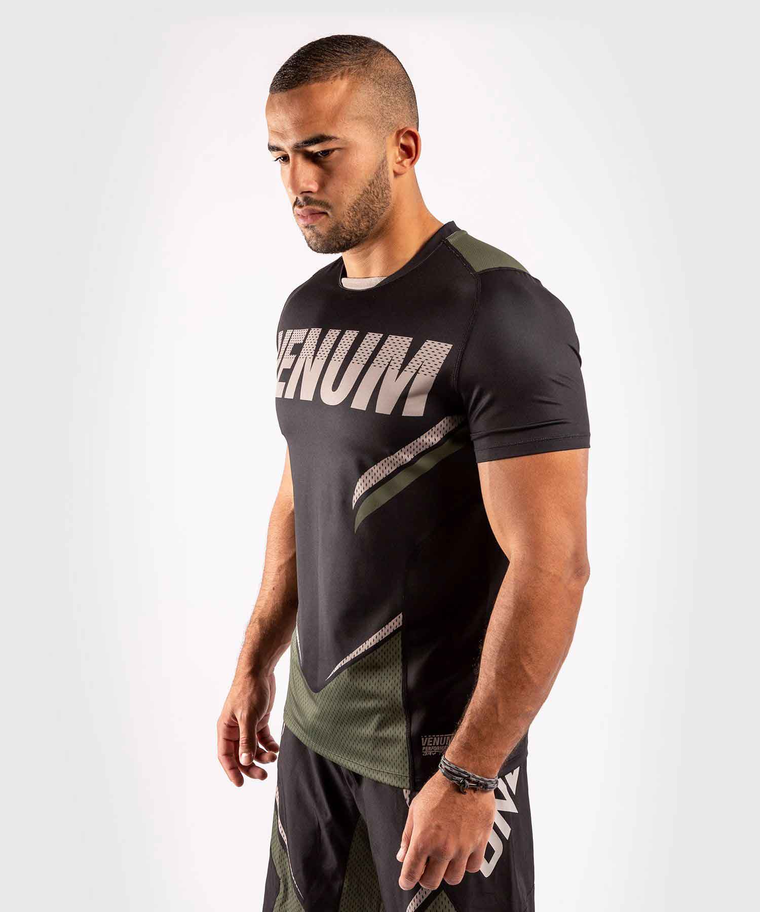 VENUM／ヴェナム　Tシャツ　　VENUM×ONE FC IMPACT DRY TECH T-SHIRT／VENUM×ONE FC インパクト ドライテックTシャツ（黒／カーキ）