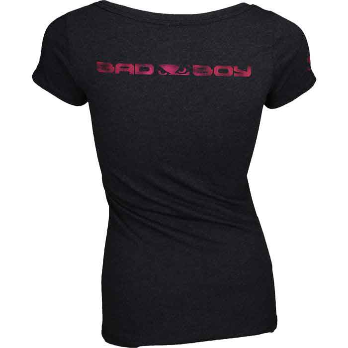 BAD BOY／バッドボーイ　レディースTシャツ　　Ladies Fight Night Walkout（ヘザー・チャコールグレー）