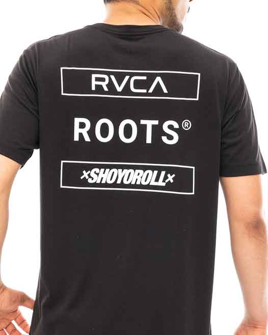 RVCA／ルーカ（ルカ）　Tシャツ　　RVCA×SHOYOROLL×RUOTOLO STACK SS／ルーカ×ショヨロール×ルオトロ スタック ショートスリーブ