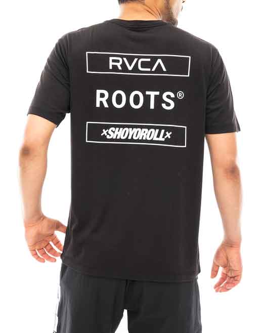 RVCA／ルーカ（ルカ）　Tシャツ　　RVCA×SHOYOROLL×RUOTOLO STACK SS／ルーカ×ショヨロール×ルオトロ スタック ショートスリーブ