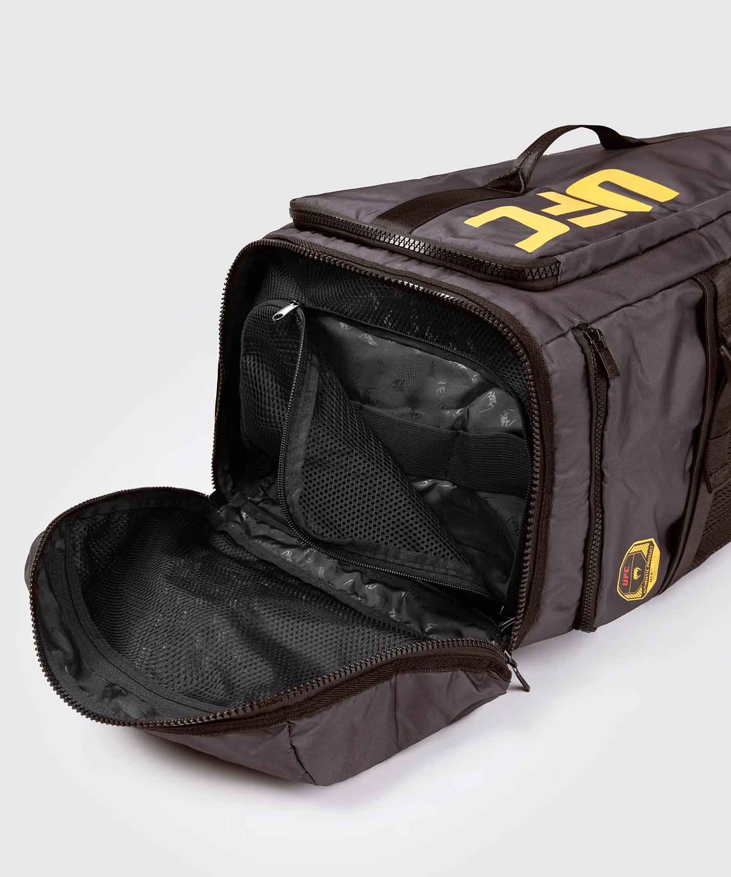 VENUM／ヴェナム　バッグ・バックパック　　UFC Fusion by Venum Fight Week Duffle Bag／UFC フュージョン by ヴェナム ファイトウィーク ダッフルバッグ アーザン・ブラウン（アース・ブラウン）
