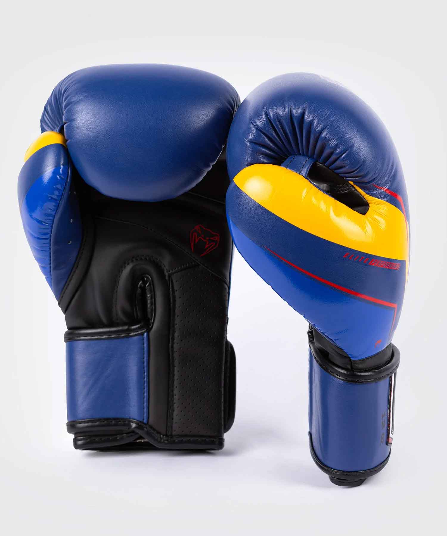 VENUM／ヴェナム　ボクシンググローブ　　Elite Evo Boxing Gloves／エリート エヴォ ボクシンググローブ（ブルー／イエロー／レッド）
