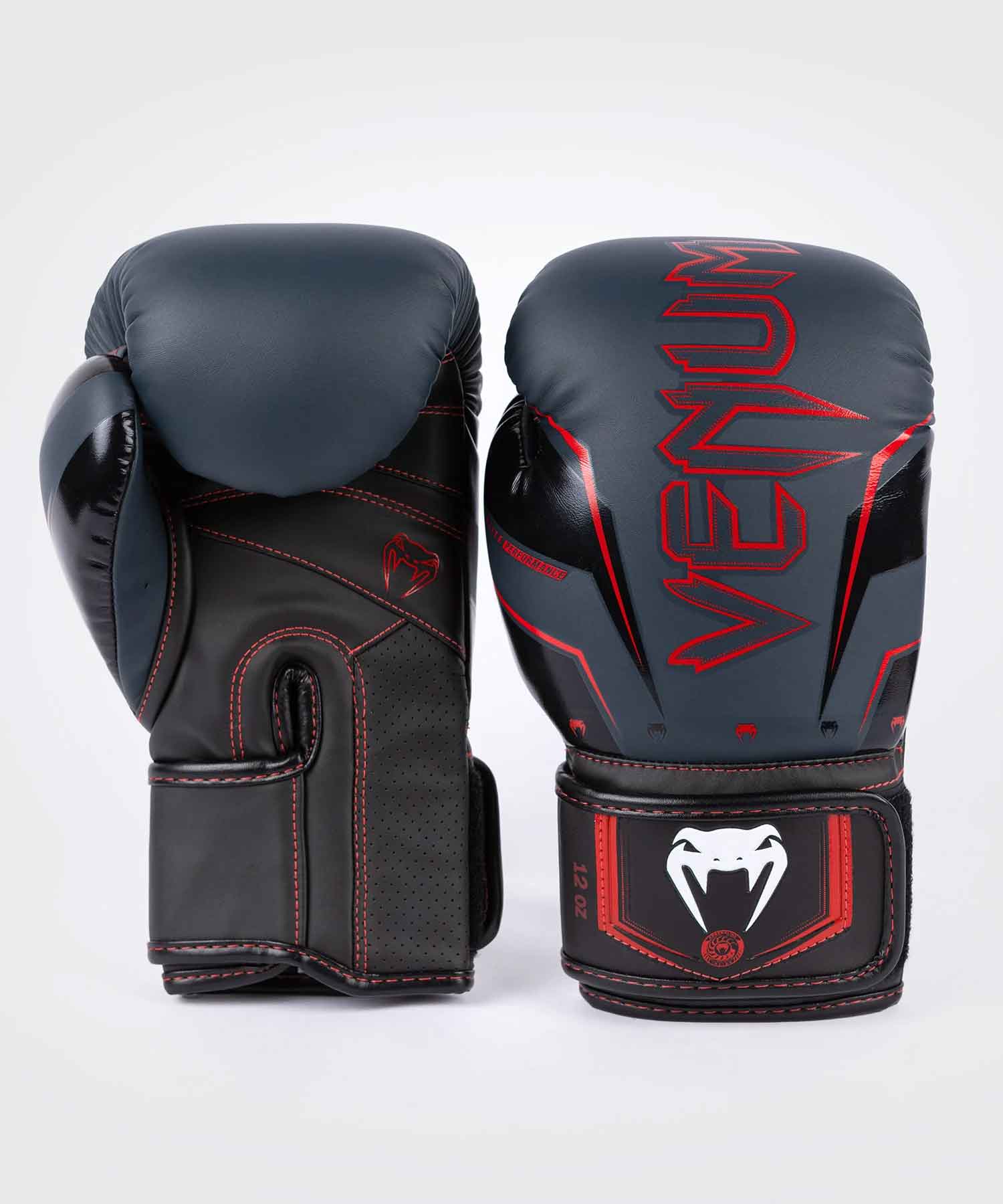 VENUM／ヴェナム　ボクシンググローブ　　Elite Evo Boxing Gloves／エリート エヴォ ボクシンググローブ（ネイビー／黒／レッド）