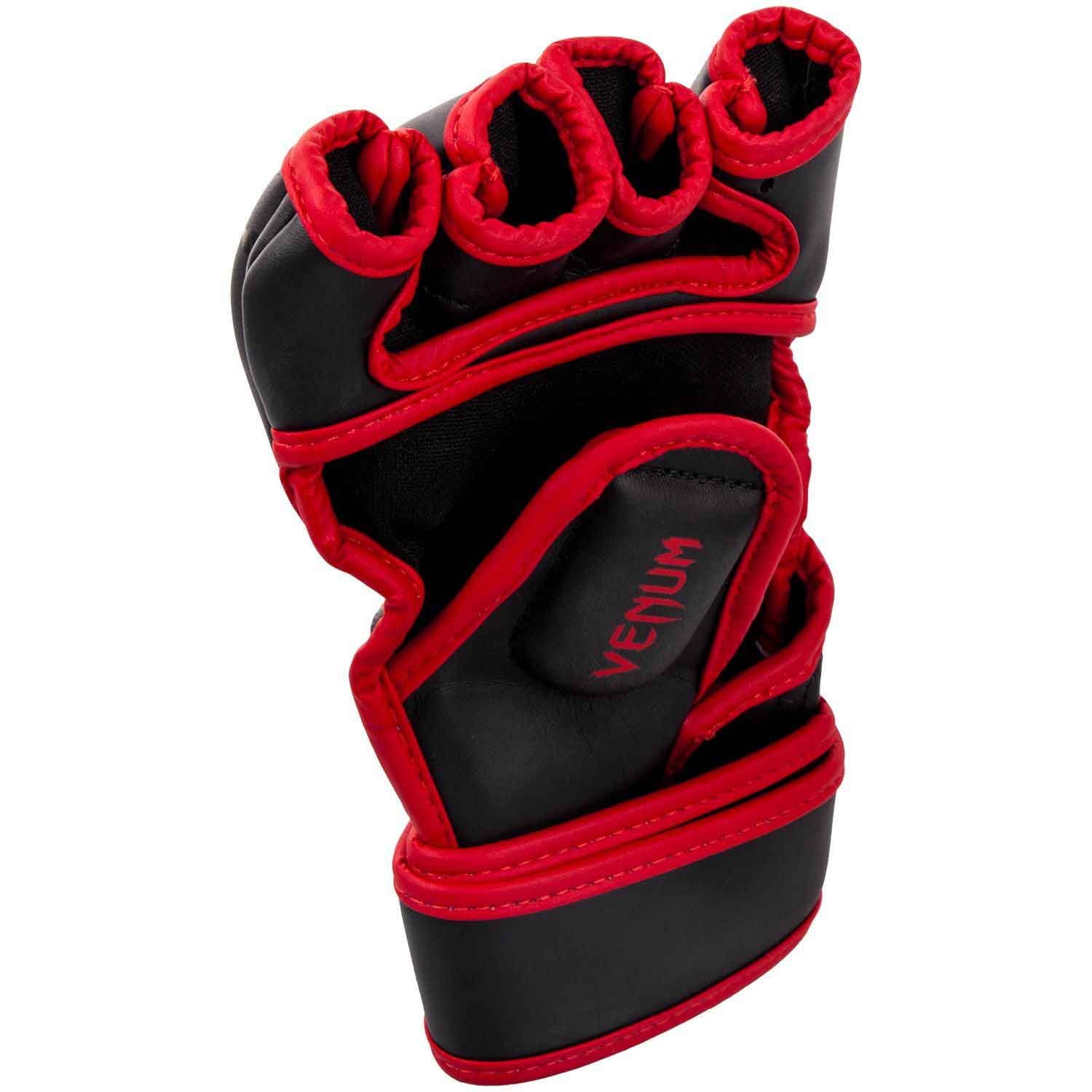 VENUM／ヴェナム　MMAグローブ（オープンフィンガーグローブ）　　GLADIATOR 3.0 MMA GLOVES／グラディエーター 3.0 MMAオープンフィンガーグローブ（黒／赤）